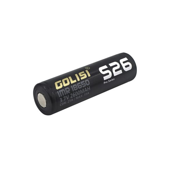 Akumulator Golisi 18650 S26 25A (2600 mAh)