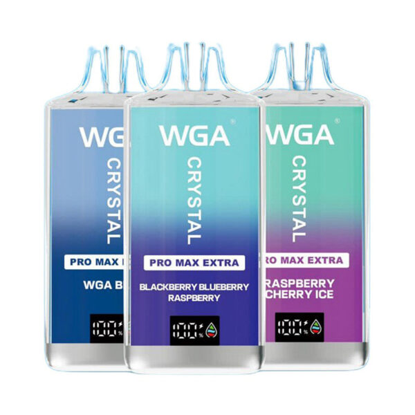 WGA CRYSTAL PRO MAX EXTRA 15000 0/2/5 jednorazowy e-papieros