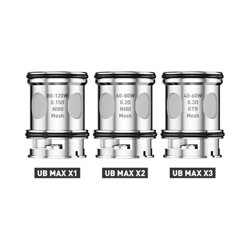 Grzałki Lost Vape UB Max X1 / X6 0,15 Ω
