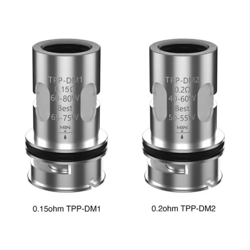 Grzałki VooPoo TPP DM DM1 0,15 Ω – 3 szt.