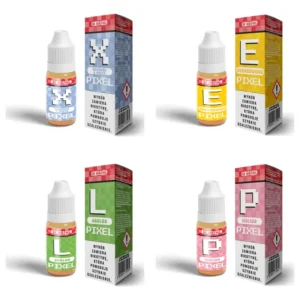 Liquid Pixel 10 ml 18 mg – Borówka Mięta, Brzoskwinia, Jabłko, Malina