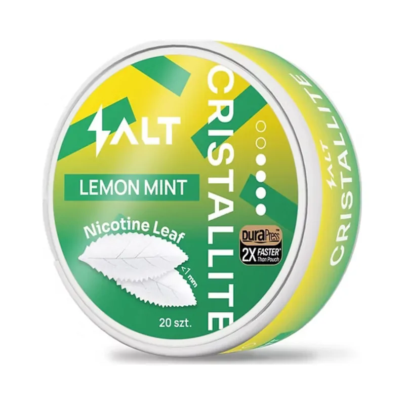 Listki nikotynowe Cristallite Lemon Mint 6 mg