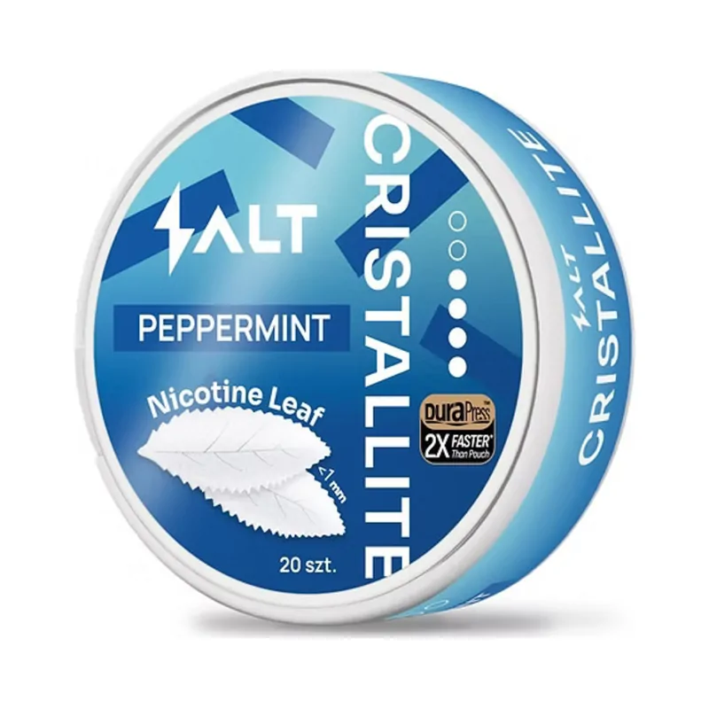 Listki nikotynowe Cristallite Peppermint 6 mg