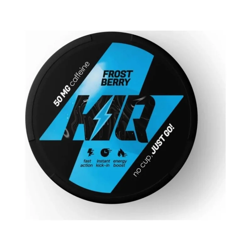 Woreczki kofeinowe KIQ Caffeine 50 mg Frost Berry