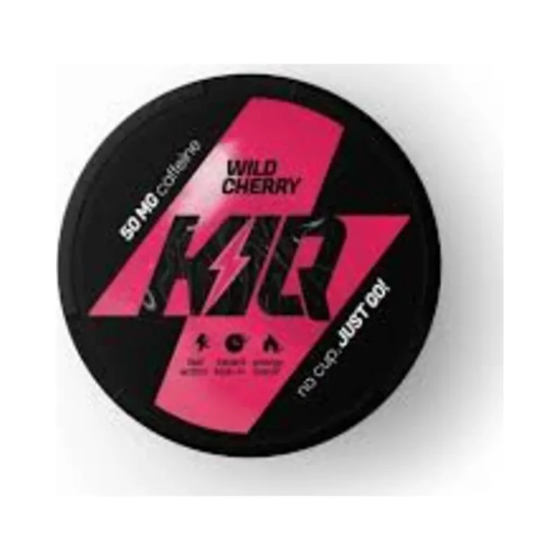 Woreczki kofeinowe KIQ Caffeine 50 mg Wild Cherry