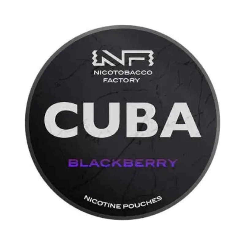 Woreczki nikotynowe CUBA Black 20 mg/g Blackberry