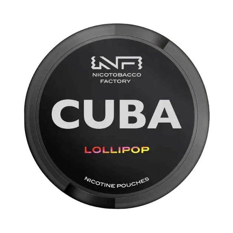 Woreczki nikotynowe CUBA Black 20 mg/g Lollipop
