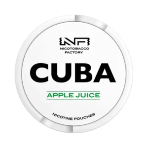 Woreczki nikotynowe CUBA White 16 mg/g Apple Juice