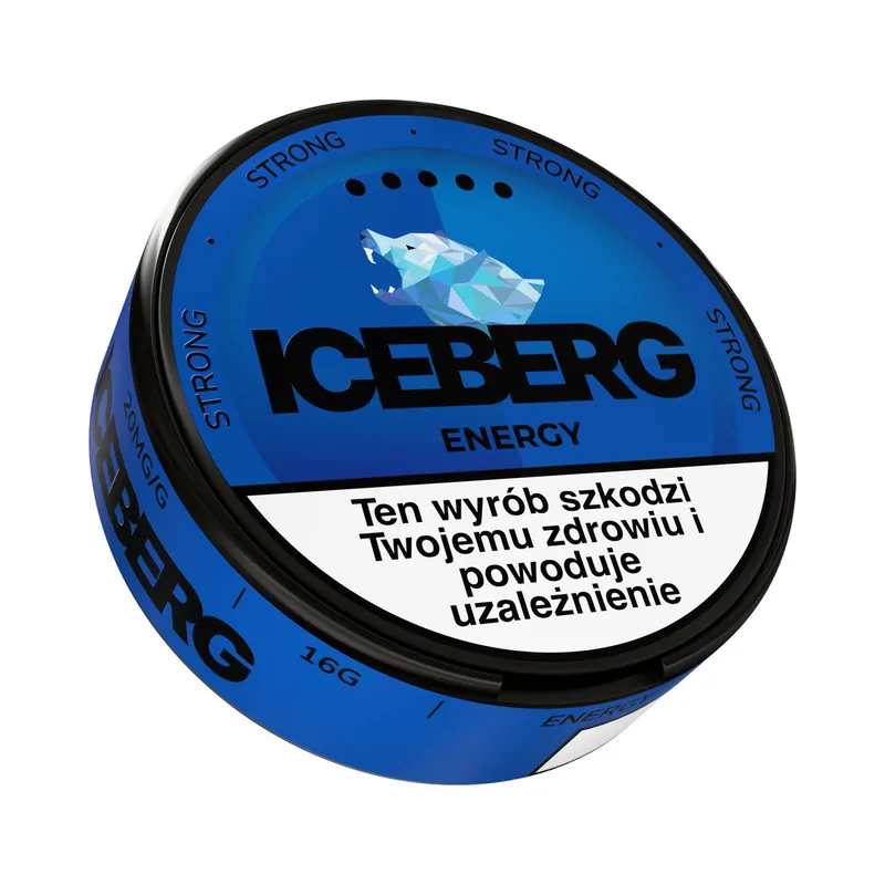 Woreczki nikotynowe ICEBERG 20 mg/g Energy