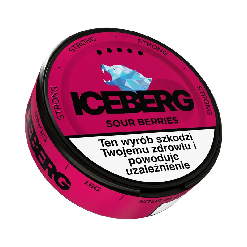 Woreczki nikotynowe ICEBERG 20 mg/g Sour Berries