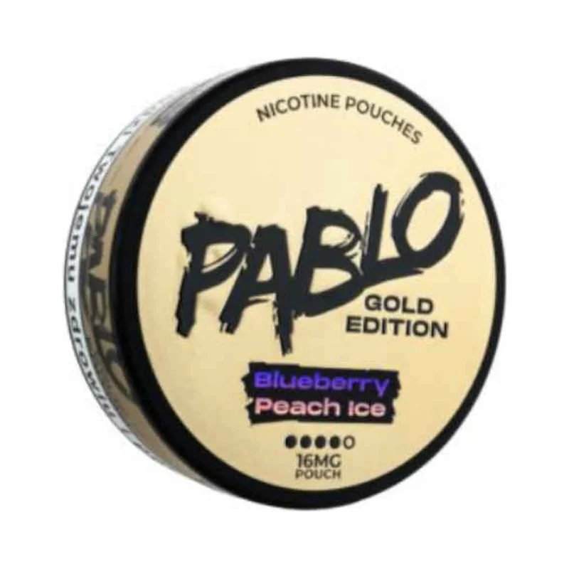 Woreczki nikotynowe Pablo Gold 20 mg/g Blue Peach Ice