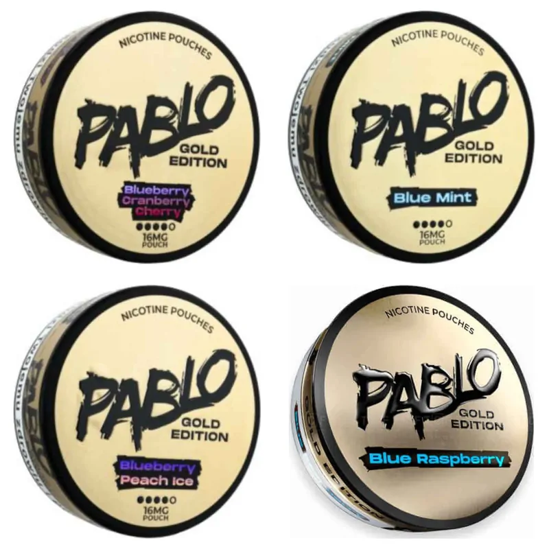 Woreczki nikotynowe Pablo Gold 20 mg/g