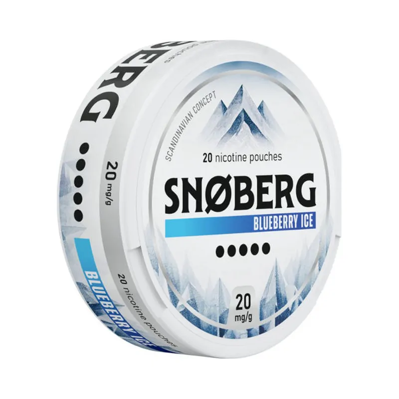 Woreczki nikotynowe Snoberg 20 mg/g Blueberry Ice