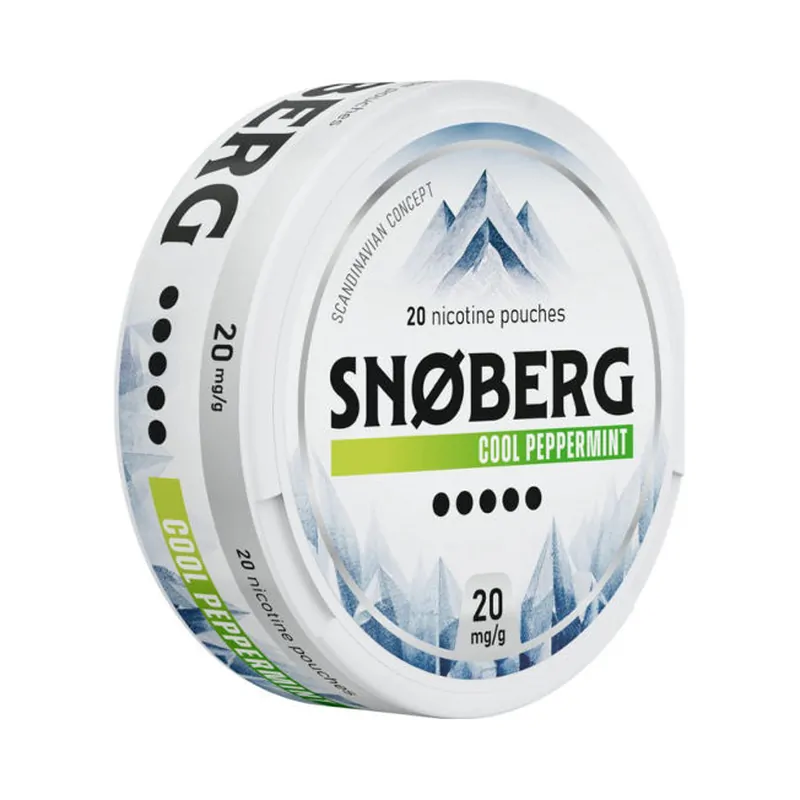 Woreczki nikotynowe Snoberg 20 mg/g Cool Peppermint