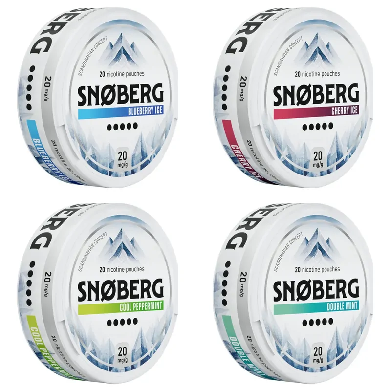 Woreczki nikotynowe Snoberg 20 mg/g