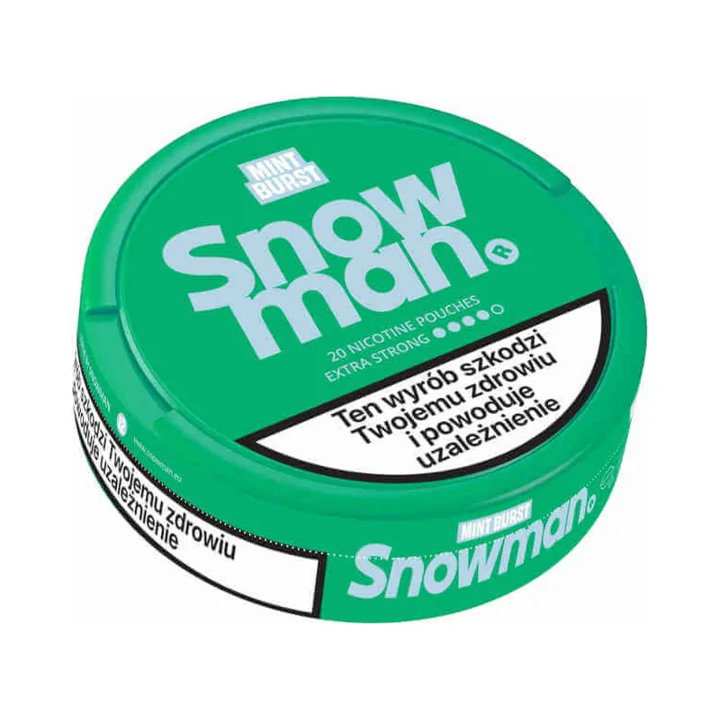 Woreczki nikotynowe Snowman 20 mg/g Mint Burst
