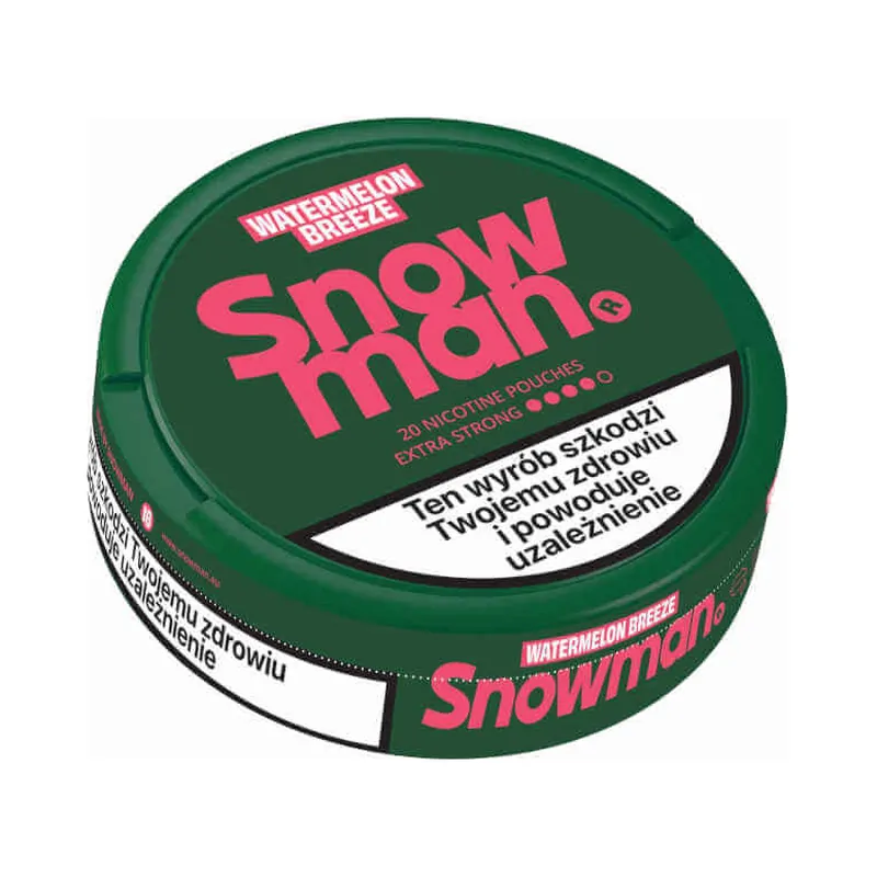 Woreczki nikotynowe Snowman 20 mg/g Watermelon Breeze